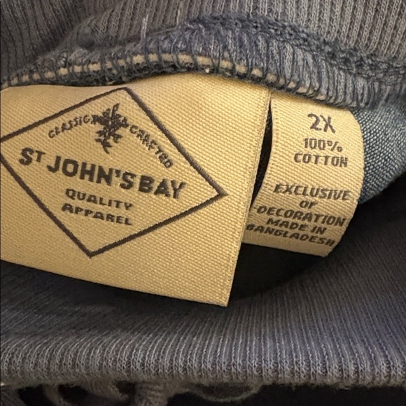 ST John’s Bay Chambray Capri - Picture 4 of 4